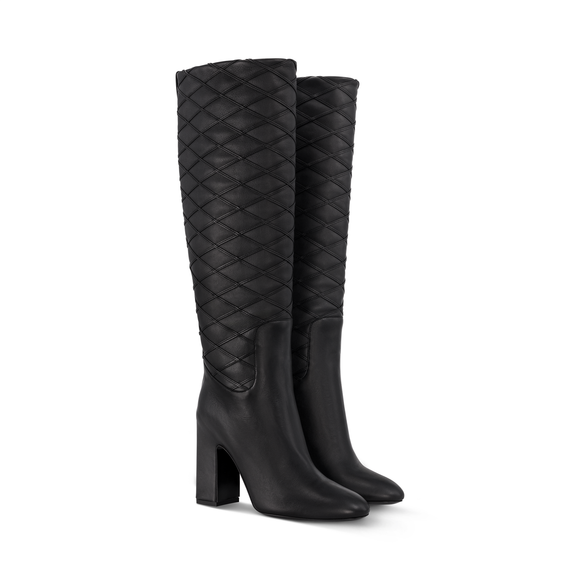 Donna High Boots Luxury Black LOUIS VUITTON